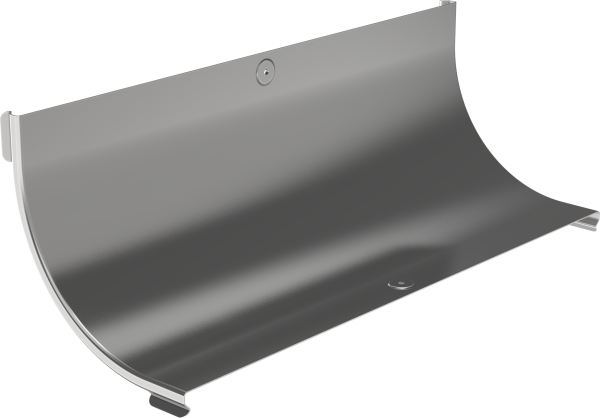 Крышка поворота плавного 90град вертикального внутреннего (тип В10) ESCA 500мм IEK