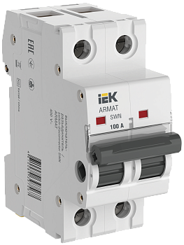 Выключатель-разъединитель SWN 2П 100А ARMAT IEK