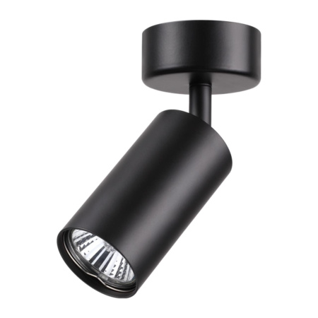 Накл.св-к IP20 GU10 50W 220V PIPE черный NOVOTECH