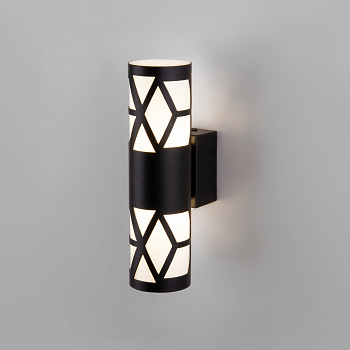 Настенный светодиодный светильник MRL LED 1023 Fanc черный  IP20 Elektrostandard