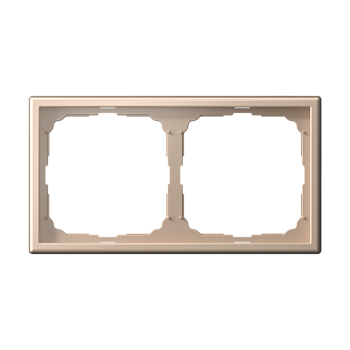 ARTGALLERY 2-постовая РАМКА, универсальная, ПЕСОЧНЫЙ Systeme Electric