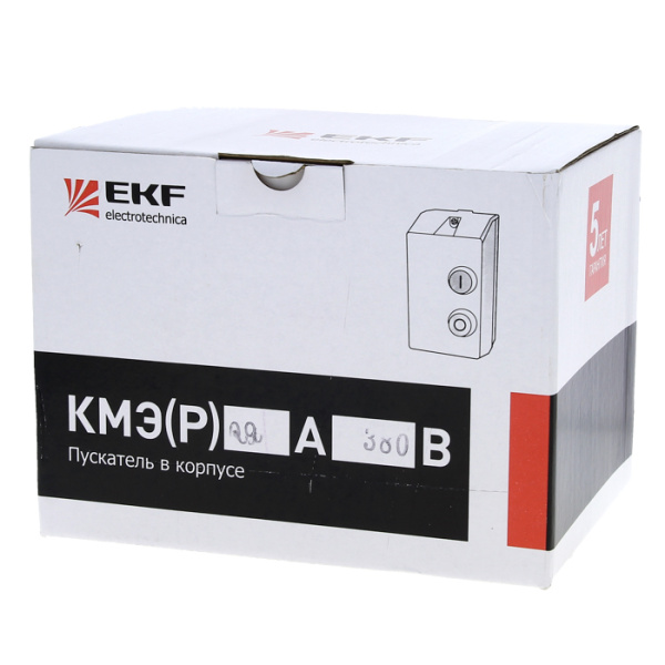Пускатель в корпусе КМЭ 12А 400В с РТЭ Ir-9-13А IP65 PROxima EKF
