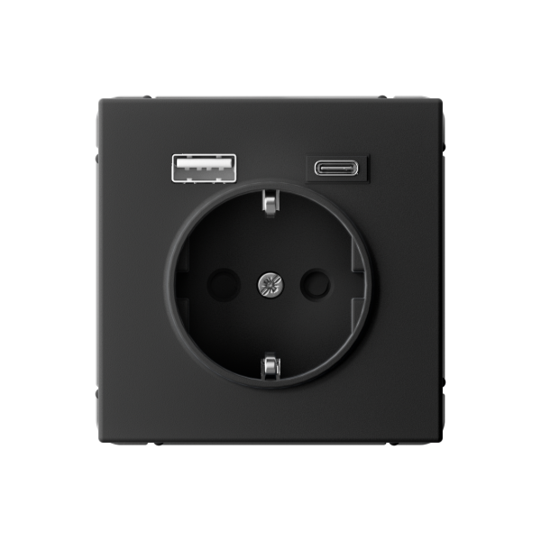 ARTGALLERY РОЗЕТКА 16А с 2 USB A+C, 5В/2,4А/3,0А, 2х5В/1,5А, механизм, КАРБОН Systeme Electric ARTGALLERY РОЗЕТКА 16А с 2 USB A+C, 5В/2,4А/3,0А, 2х5В/1,5А, механизм, КАРБОН Systeme Electric