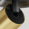 Потолочный светильник 1*GU10 10Вт Черный и Матовое золото IP20 Ceiling & Wall C048CL-U-1BMG Technical Maytoni