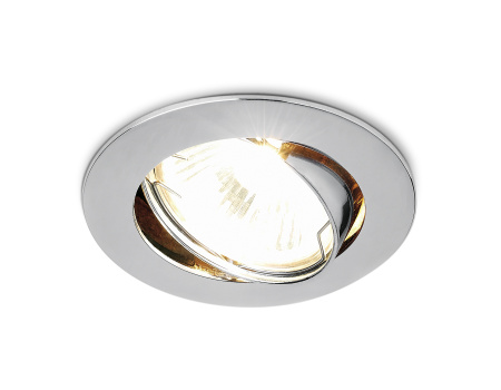 Встраиваемый точечный светильник 104S CH хром MR16 Ambrella Light