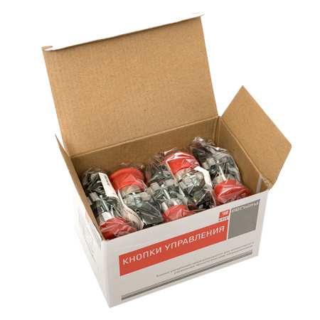 Кнопка BC42 грибок красная NC PROxima EKF