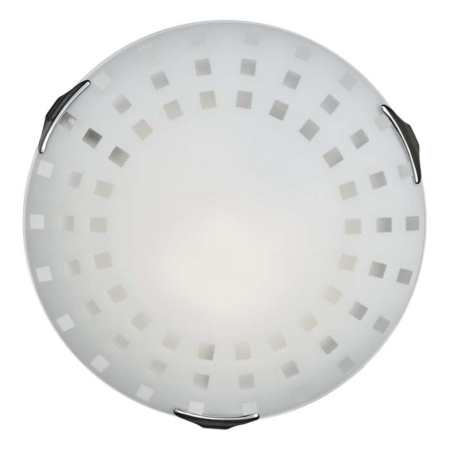 Св-к стекло/белое E27 2*60Вт D300 QUADRO WHITE SONEX
