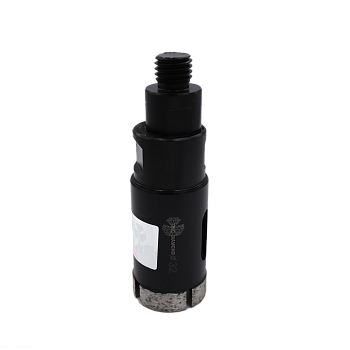 Коронка алмазная по керамограниту 32 мм Серебряная пайка GCB772 Trio-Diamond