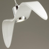 Подвес GU10 1*5W BIRDS белый/хром/стекло ODEON LIGHT