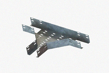 Лоток тройниковый перфорированный ОТ 300х100 УХЛ1, горячее цинкование S1,5