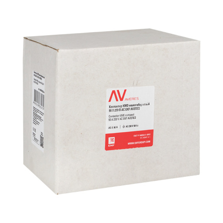 Контактор КМЭ 90А 230В АС AVERES EKF
