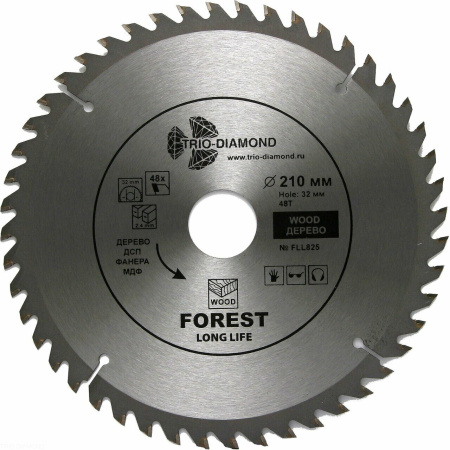 Диск пильный 210*32*48Т FLL825 Trio-Diamond