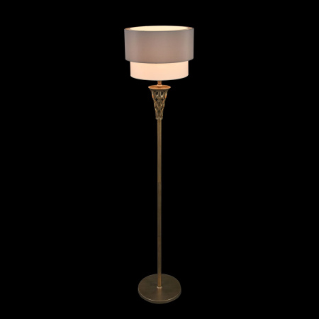 Торшер 1*E27 100Вт Серебро Антик IP20 Lillian H311-FL-01-G Maytoni