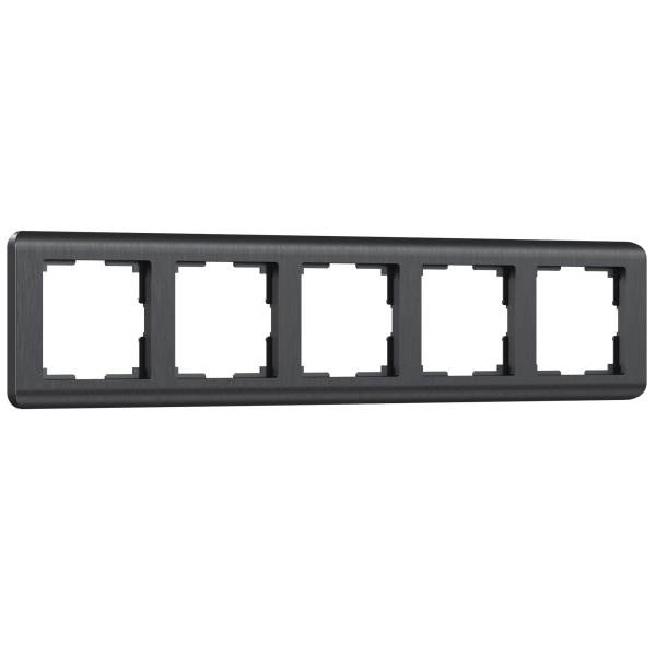 Stream Рамка на 5 постов (графит) Werkel