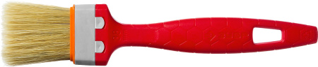 Кисть плоская "УНИВЕРСАЛ-СТАНДАРТ", натуральная щетина, пластмассовая ручка, 1,5"/38мм ЗУБР