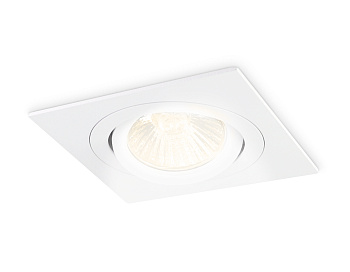 Встраиваемый поворотный точечный светильник GU5.3 TN102621 WH белый GU5.3 92*92*28 Ambrella Light