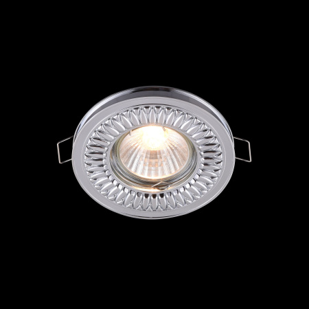 Встраиваемый светильник 1*GU10 50Вт Хром IP20 Metal Classic DL301-2-01-CH Maytoni