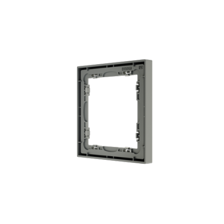 Рамка пластиковая Voltum S70 на 1 пост, (сталь)