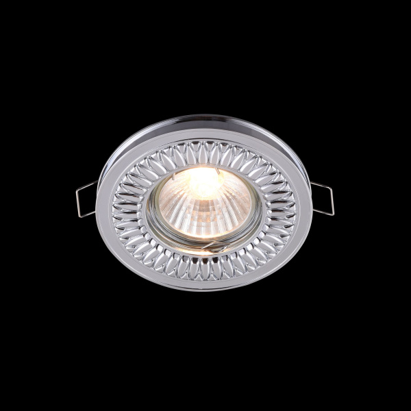 Встраиваемый светильник 1*GU10 50Вт Хром IP20 Metal Classic DL301-2-01-CH Maytoni