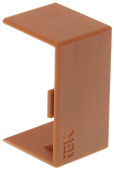 ELECOR Соединитель на стык КМС 20х10 дуб (4шт/компл) IEK