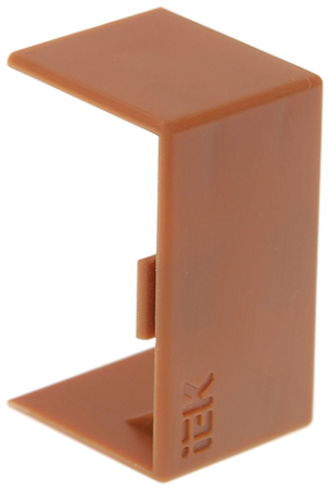 ELECOR Соединитель на стык КМС 20х10 дуб (4шт/компл) IEK