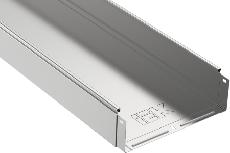 ESCA Лоток неперфорированный 100х400х3000 RAL 9016 IEK