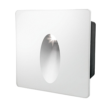 Светильник для ступеней 3Вт 5000К Металл Белый Квадрат Капля GSTL-S1-3BT-5K General