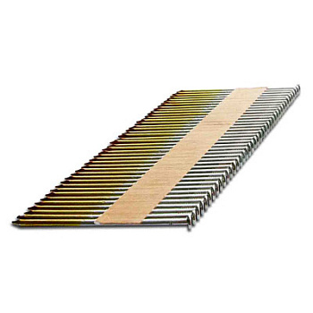 Реечные гвозди по дереву на бумажной кассете тип D34 2,87х50 RIBrt (кольц.накат.) упаковка 3000 шт. FEDAST