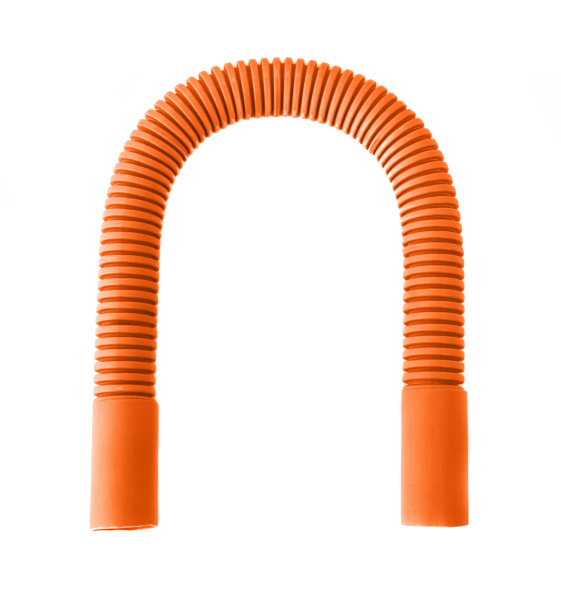 Поворот гибкий гофрированный универсальный оранжевый d25 мм (20шт/120шт уп/кор) Промрукав Поворот гибкий гофрированный универсальный оранжевый d25 мм (20шт/120шт уп/кор) Промрукав