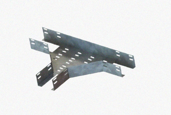 Лоток тройниковый перфорированный ОТ 200х150 УТ1,5, оцинкованный лист, S1,0