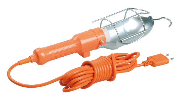 Светильник переносной ручной УП-1Р плоская вилка (с выкл.) 2х0,75мм2 2Р 10м IEK Светильник переносной ручной УП-1Р плоская вилка (с выкл.) 2х0,75мм2 2Р 10м IEK