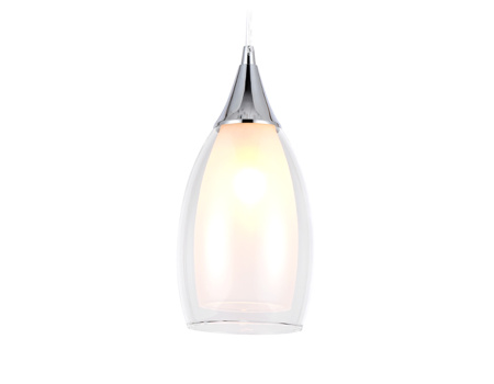 Подвесной светильник TR3542 CH/CL хром/прозрачный E14 max 40W D130*1000 Ambrella Light