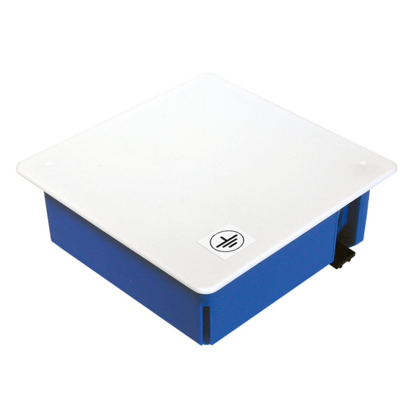 Коробка уравнивания потенциалов (КУП) 80-0960-У для скрытой установки в полые стены 103х103х47 (72шт/кор) Промрукав