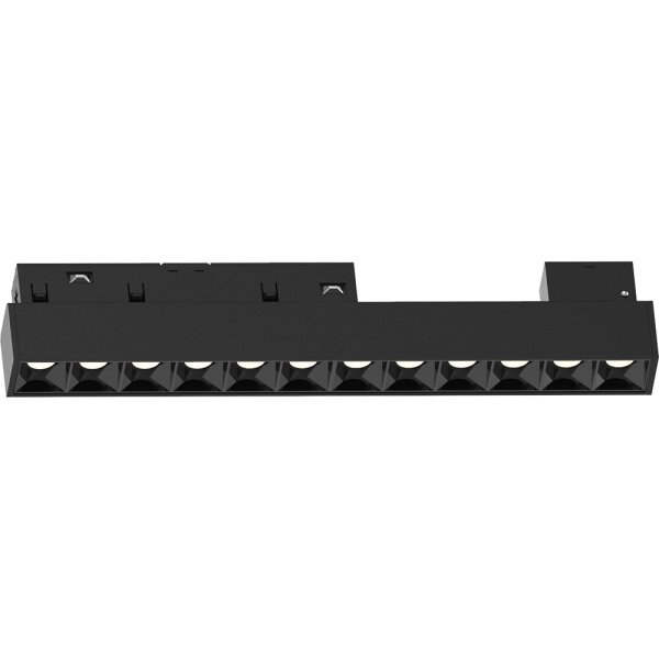 Светильник светодиодный Feron MGN300 трековый низковольтный 12W, 1080 Lm, 3000К, 30 градусов, черный