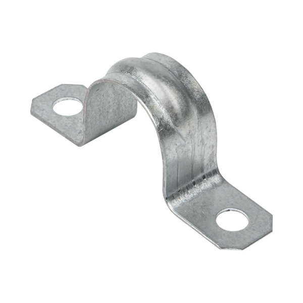 Скоба металлическая двухлапковая d21-22 мм (100 шт) PROxima EKF