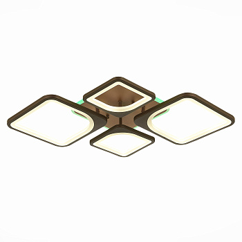 Светильник потолочный Кофейный/Белый LED 1*112Вт RGB 8Вт 3000-6000К SLE500372-04RGB EVOLED