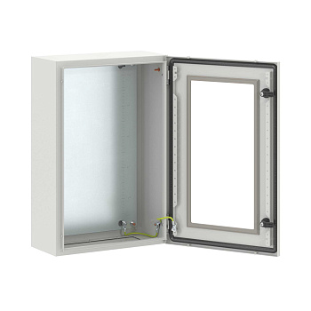 Корпус навесной STE с М/П с прозрачной дверью ВхШхГ 600x400x200 мм DKC