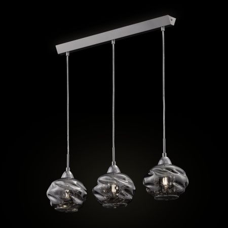 Подвесной светильник 3*E14 40Вт Никель IP20 Haze P244-PL-03-N Maytoni