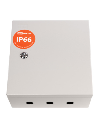 Корпус металлический ЩУ-1ф/1-1-6 IP66 (2 двери) (310х300х150) TDM