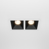 Встраиваемый светильник LED 20Вт Бело-черный IP20 Downlight DL043-02-10W3K-D-SQ-WB Technical Maytoni