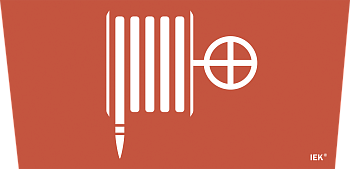 Самоклеящаяся этикетка 240х90мм "Пожарный гидрант" для ССА 5043 IEK