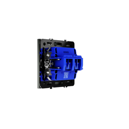 Розетка акустическая встраиваемая Voltum S70 4-местная, (титан)