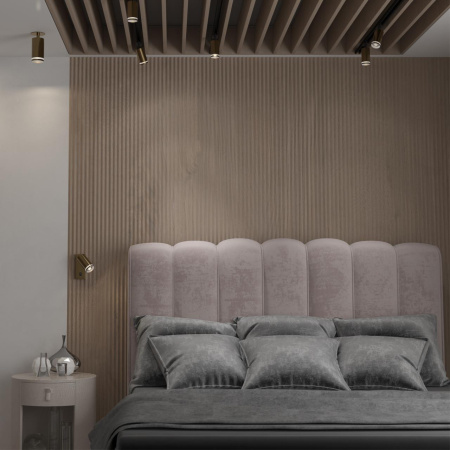 Св-к накл.настенный IP20 GU10 9W 220V ULAR матовое золото NOVOTECH