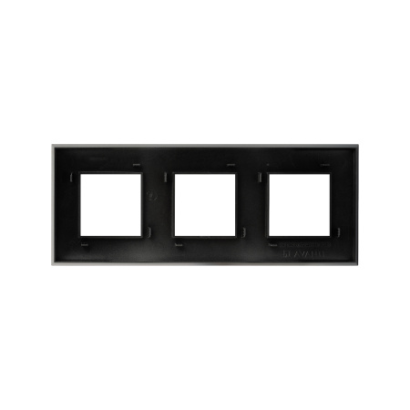 Рамка "Avanti", "Сине-зеленый жемчуг", 3 поста (6 мод.) DKC