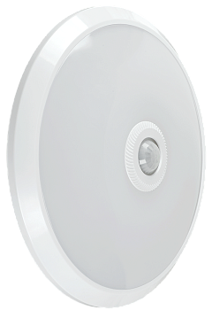 Светильник светодиодный ДПБ 9001 12Вт IP20 4000K с инфракрасным датчиком движения и аккумулятором на