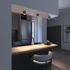 Накладной светодиодный светильник 6Вт 4200К чёрный жемчуг IP20 (a053055) Elektrostandard