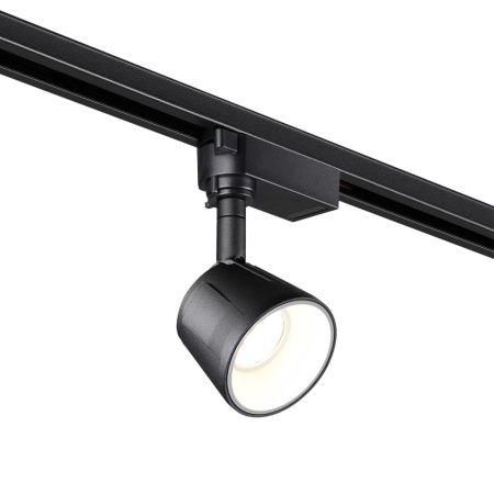 Св-к трековый IP20 LED 4000K 10W 100-265V черный/белый KNOF NOVOTECH