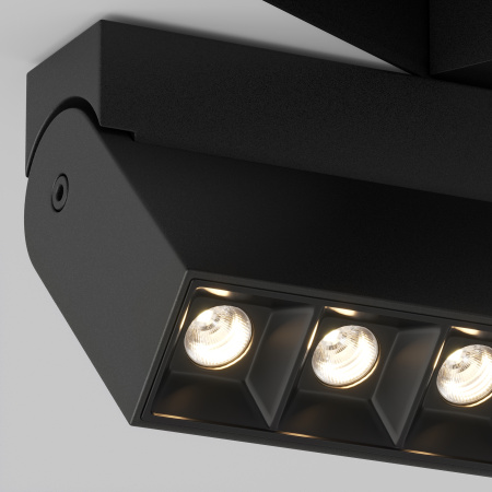 Трековый светильник LED 20Вт Черный IP20 Magnetic track system Gravity TR077-2-20W3K-B Technical Maytoni