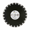 Диск алмазный отрезной 400*25,4*12 по асфальту Серебряная пайка GA774 Trio-Diamond