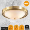 Настенно-потолочный св-к E27 3*60W 220V NINA латунь LUMION